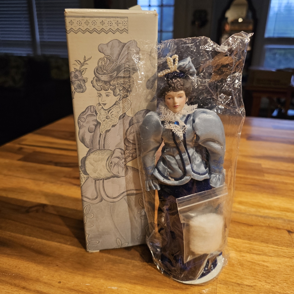 Avon Celebration Of Women Victorian Lady Porcelain Doll By Avon